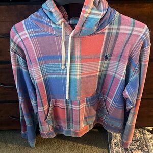 Polo by Ralph Lauren Multicolor Plaid Hoodie- thick and high quality